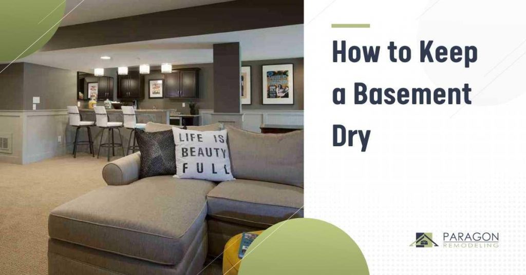How To Keep A Basement Dry